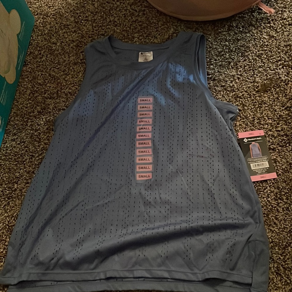blue tank